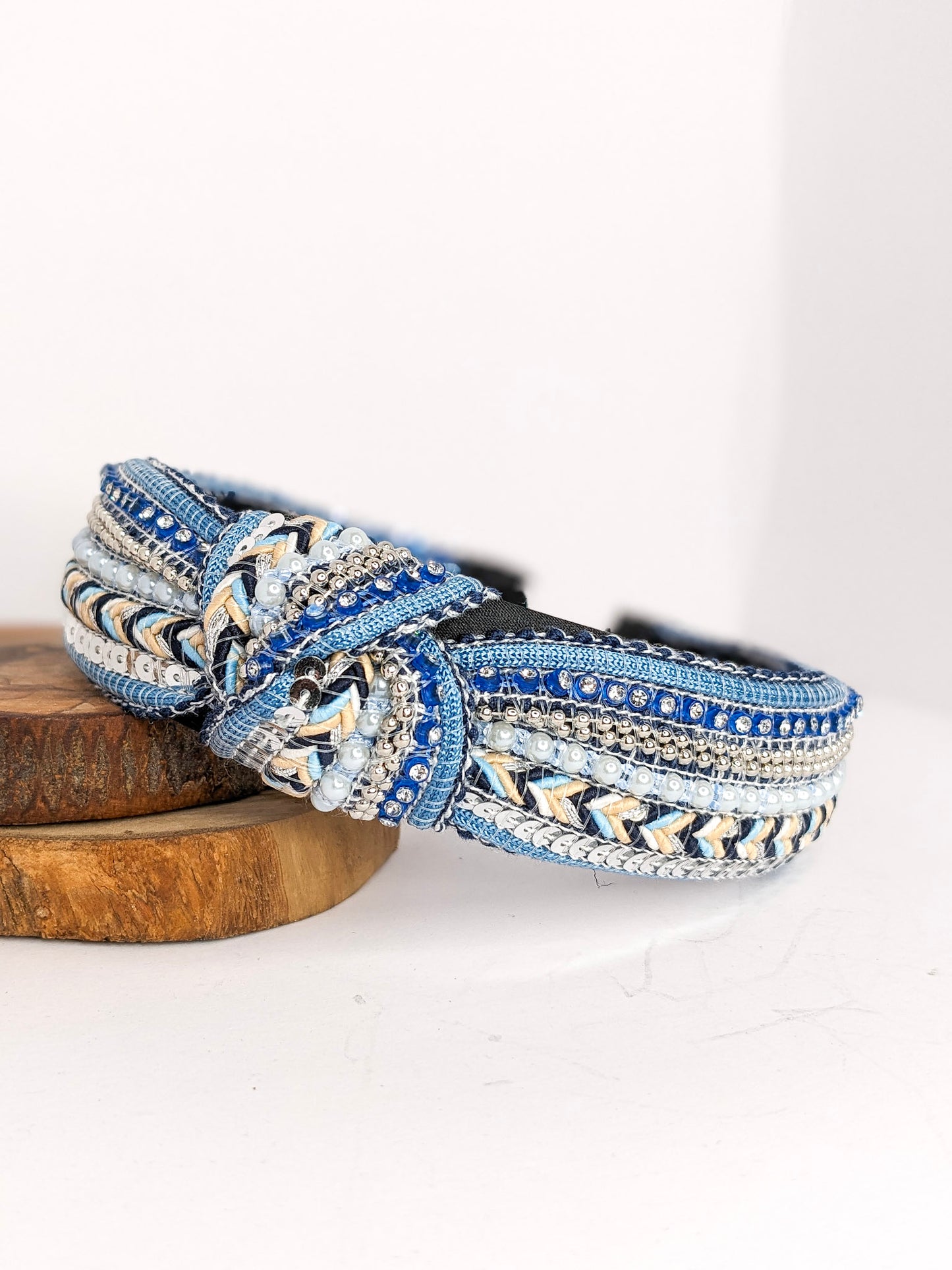 Blue Knot Headband