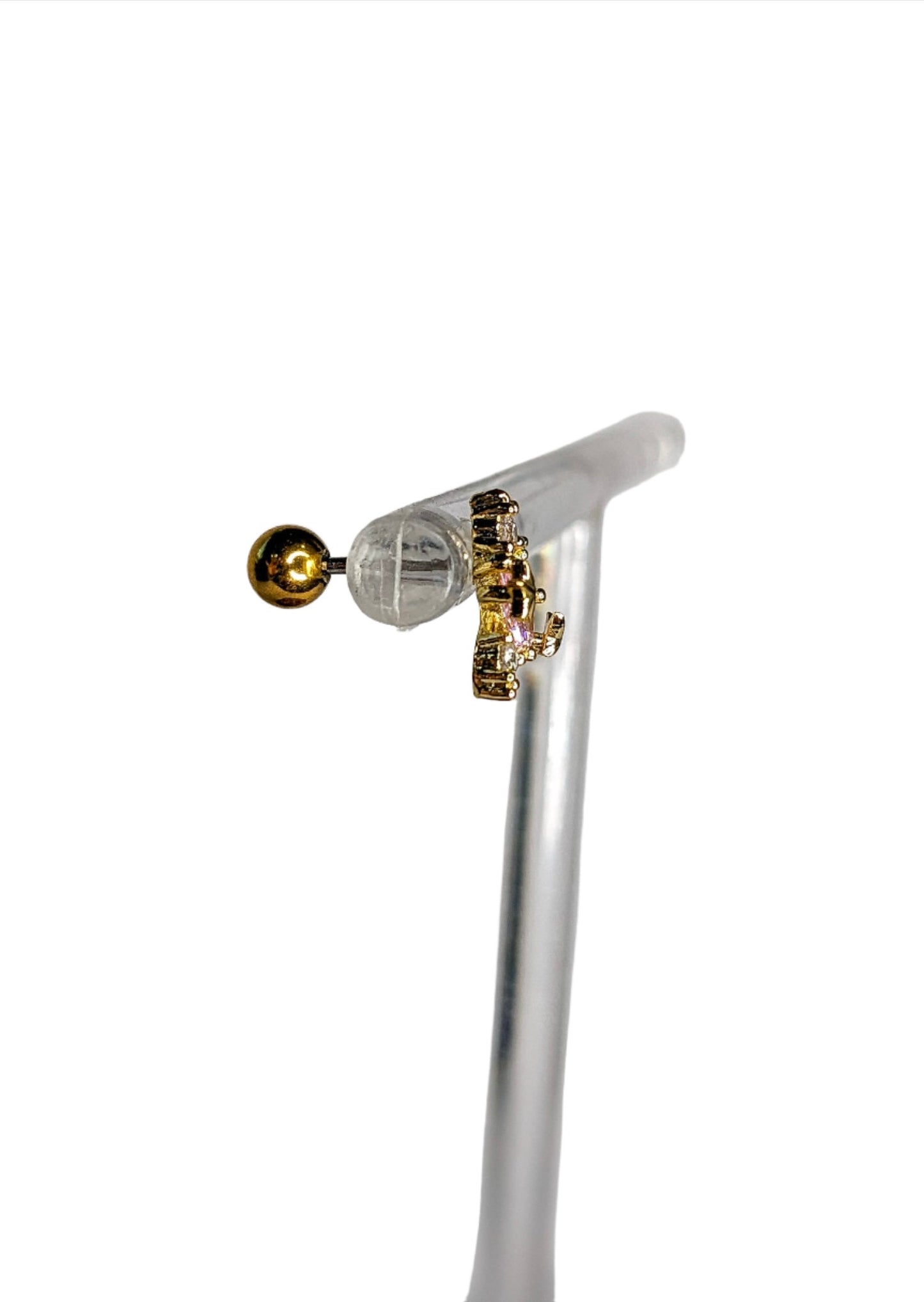 Celestial Star Ball Back Earring