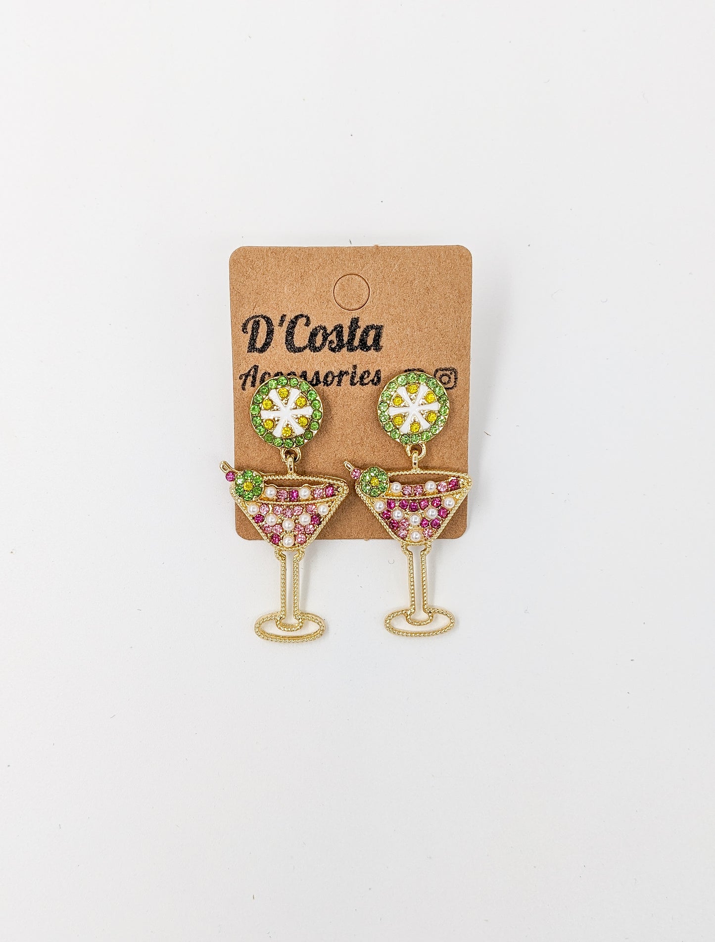 Cosmo Cocktail Earrings