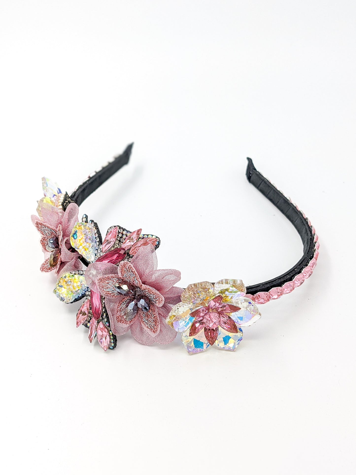 Baroque Blossom Butterfly Headband