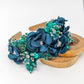 Emerald Blossom Luxe Headband