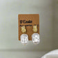 Golden Tide Pearl Earrings