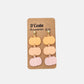 Pastel Pumpkin Delight Earrings