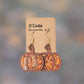 Glittering Pumpkin Charm