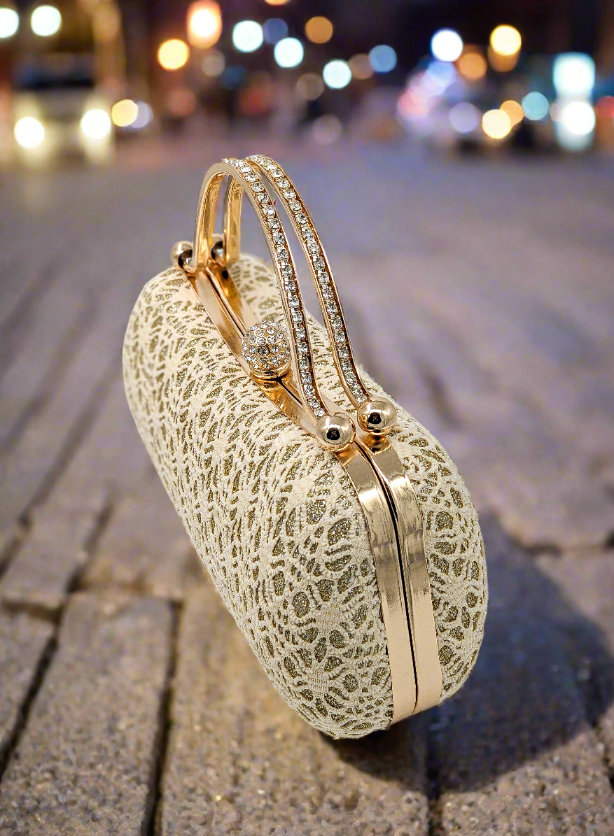 Elegant Lace Clutch Purse