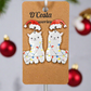 Christmas Llama Earrings