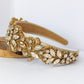 Gold Baroque Rhinestone Headband