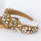 Gold Baroque Rhinestone Headband