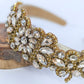 Gold Baroque Rhinestone Headband