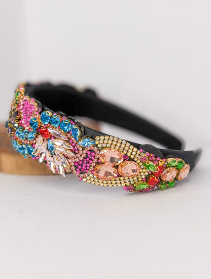 Colouful Baroque Rhinestone Headband