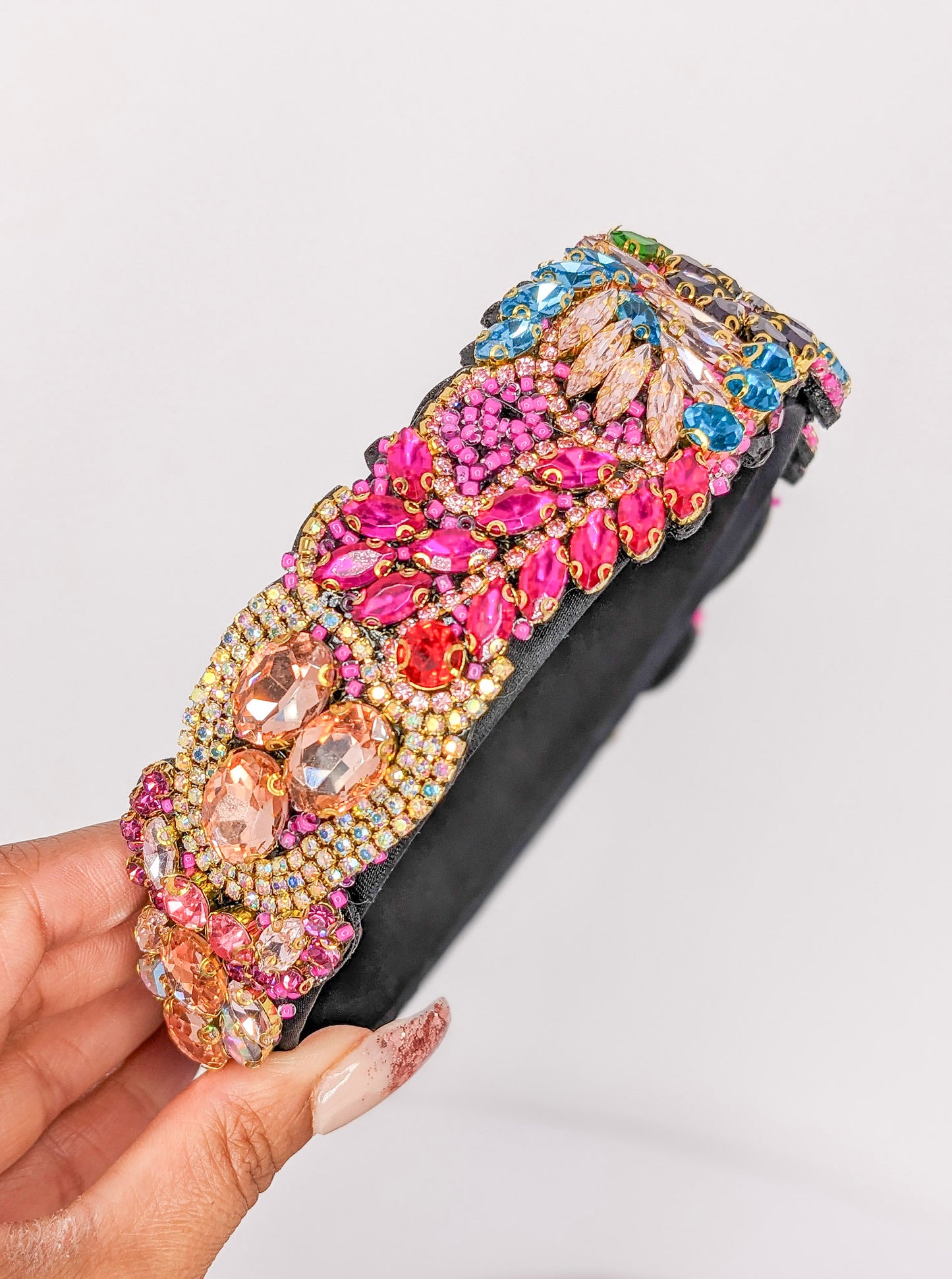 Colouful Baroque Rhinestone Headband