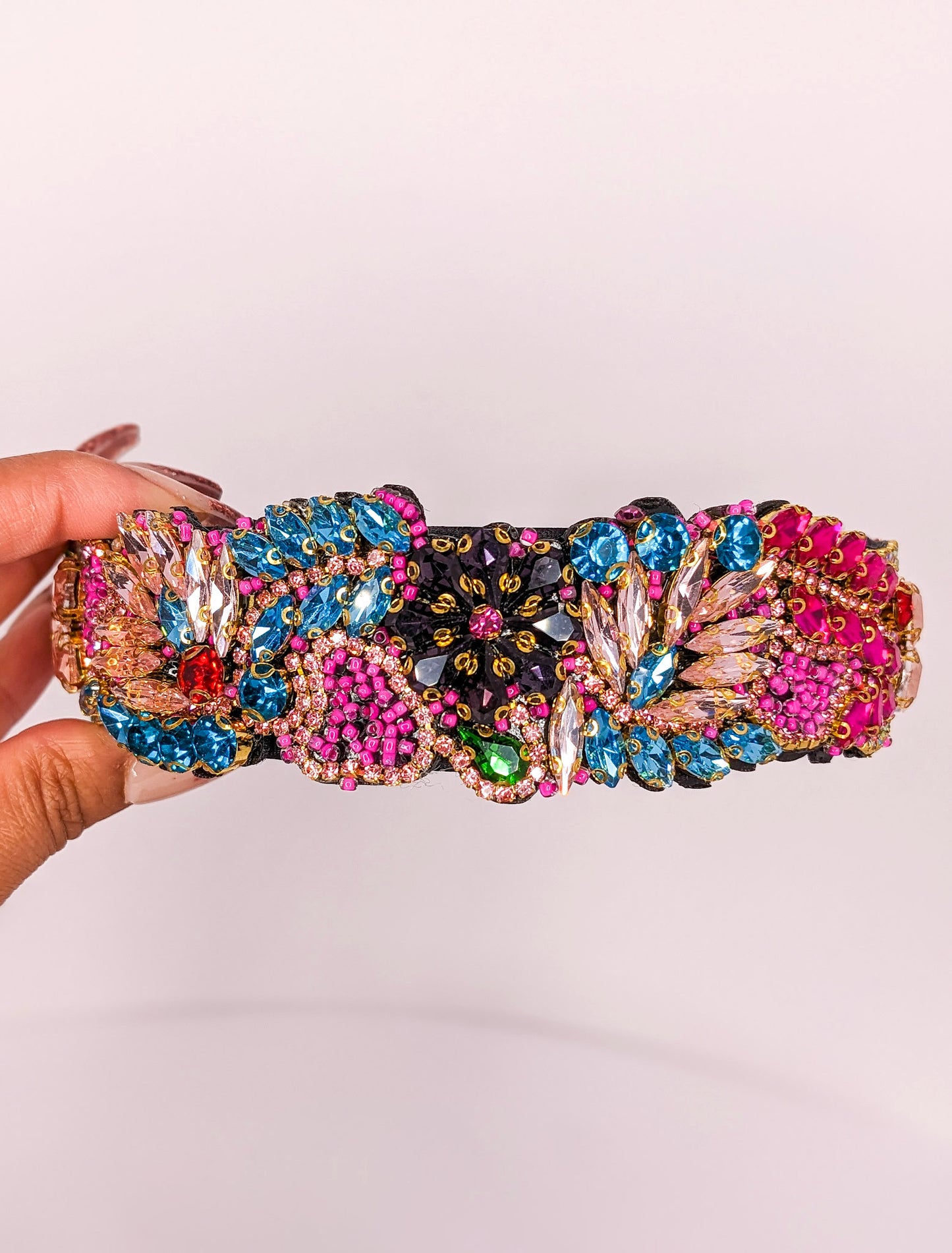 Colouful Baroque Rhinestone Headband