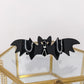 Black Bat Hair Clip