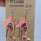 Pink Princess Stiletto Earrings