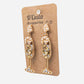 Sparkling Champagne Flute Earrings