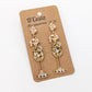 Sparkling Champagne Flute Earrings