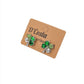 Sparkling Shamrock Stud Earrings