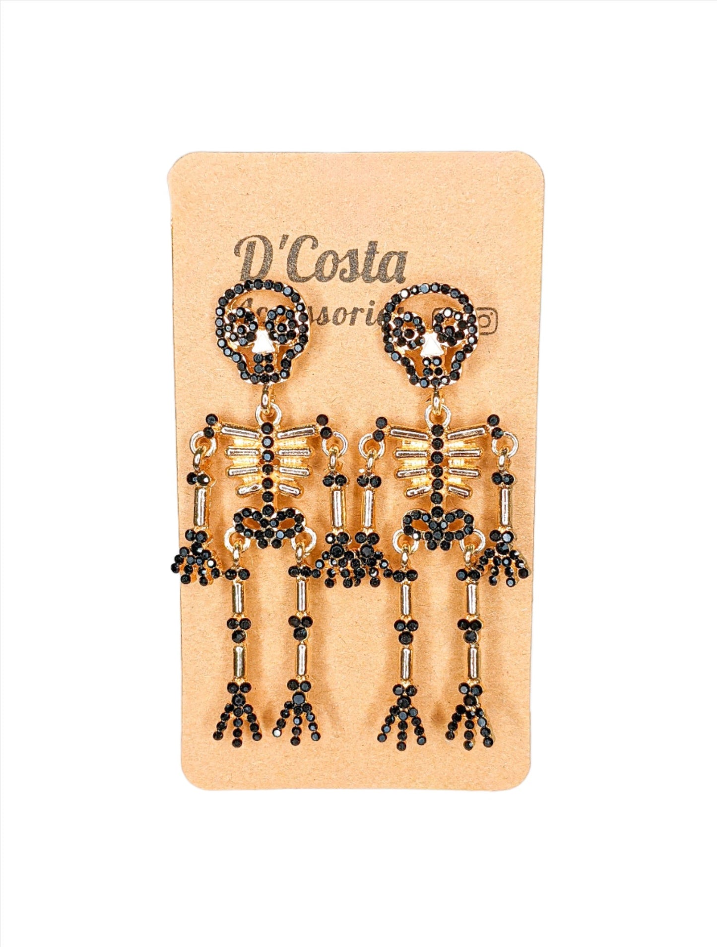 Spooky Skeleton Earrings