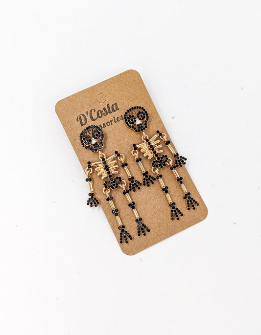 Spooky Skeleton Earrings