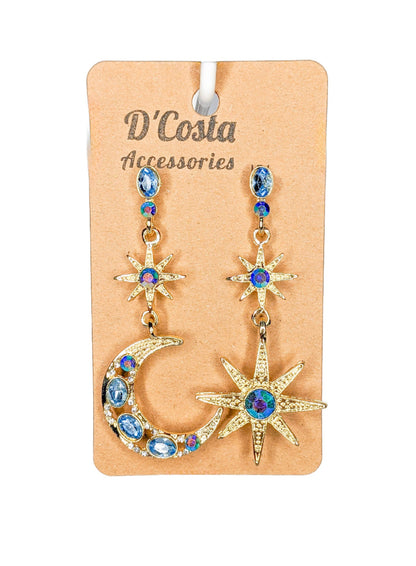 Celestial Asymmetrical Earrings