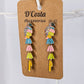 Exotic Bird Statement Earrings