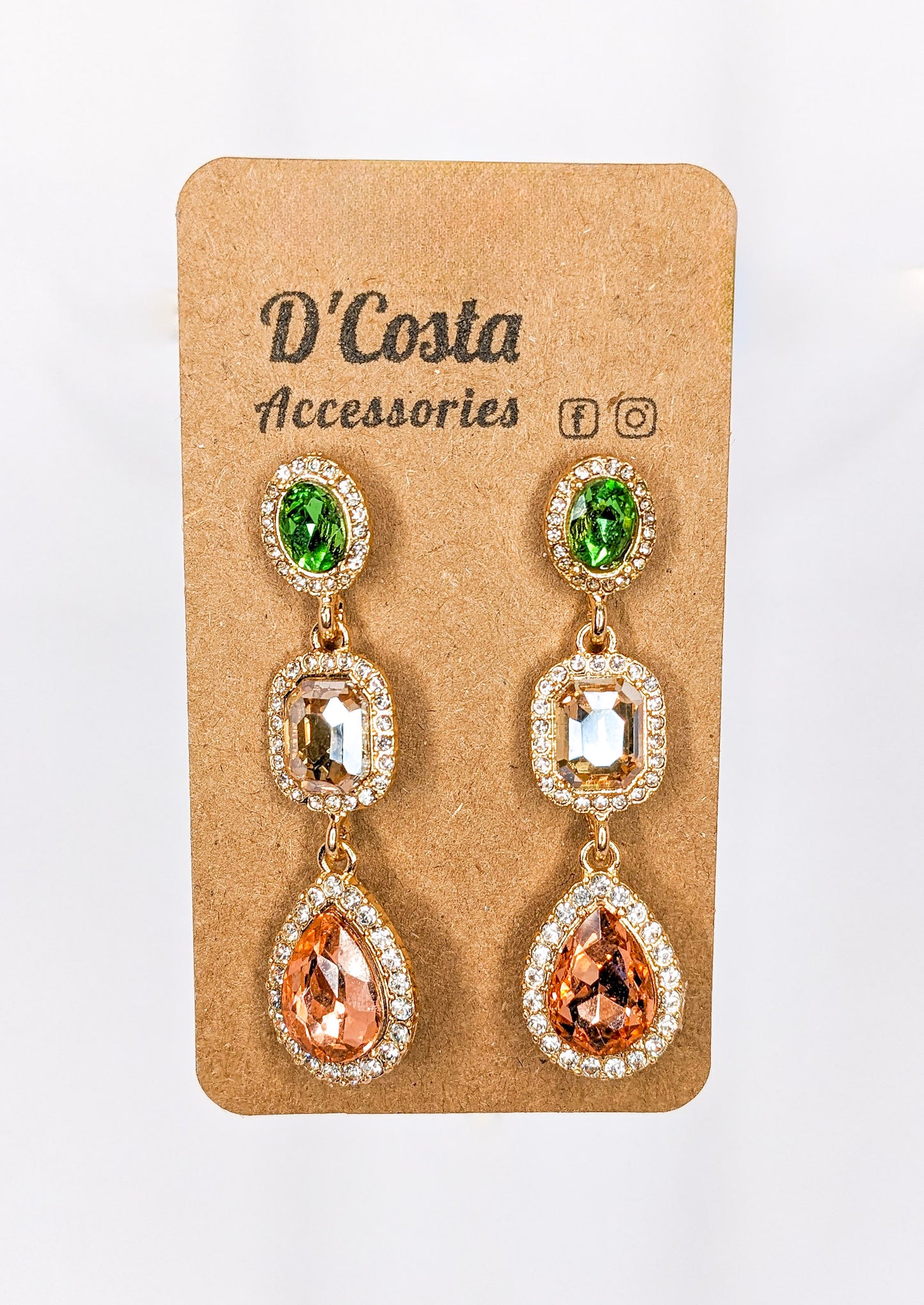 Bling Drop Earrings