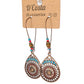 Bronze Boho Drop Earrings