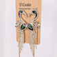 Elegant Royal Ibis Earrings