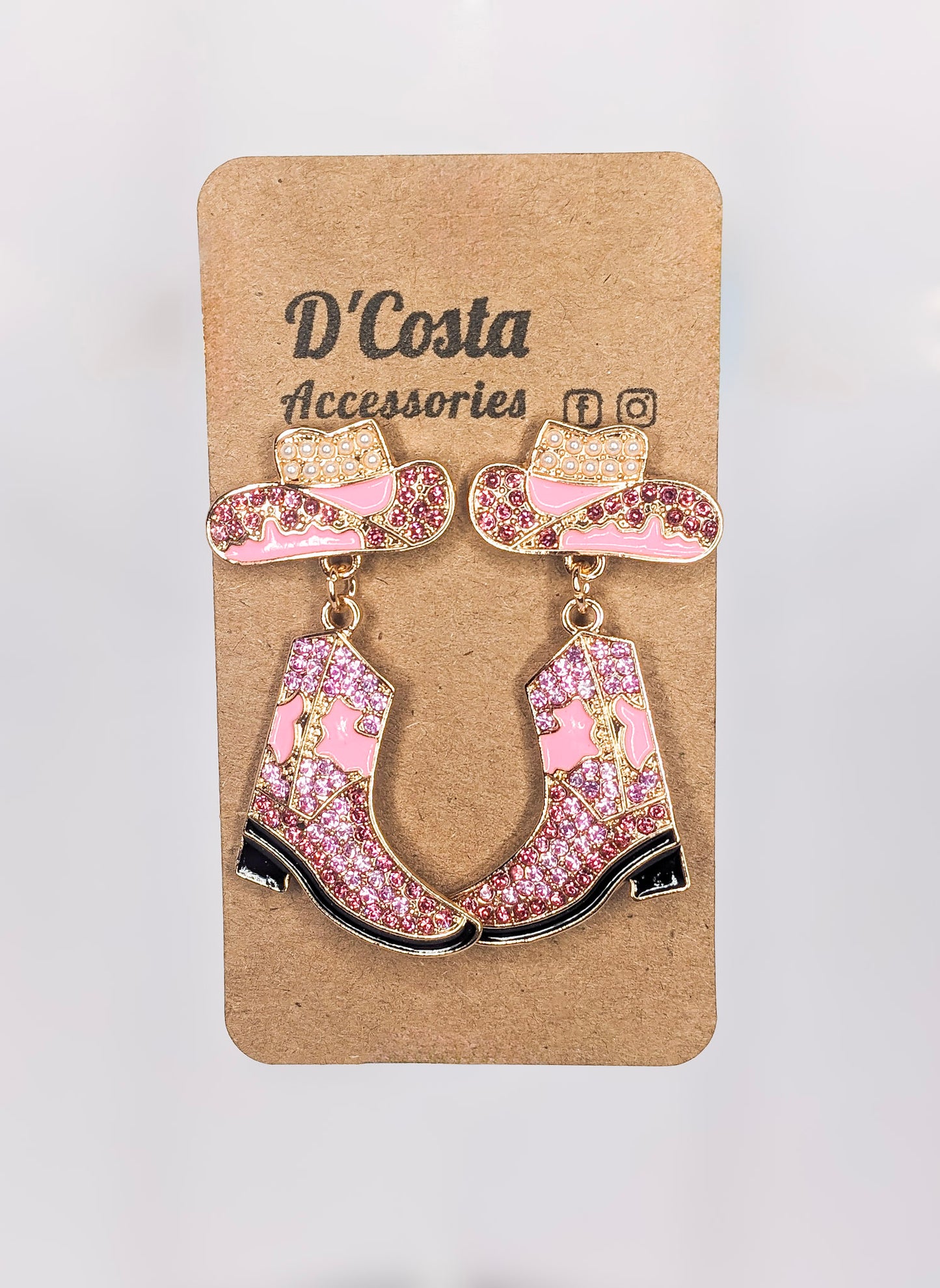 Rhinestone Cowgirl Earrings