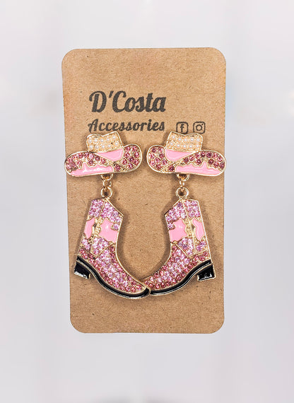 Rhinestone Cowgirl Earrings