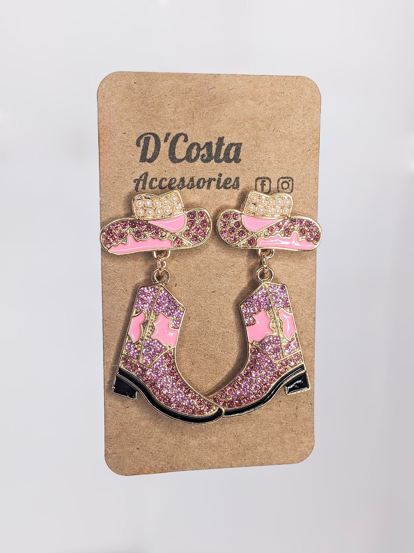 Rhinestone Cowgirl Earrings