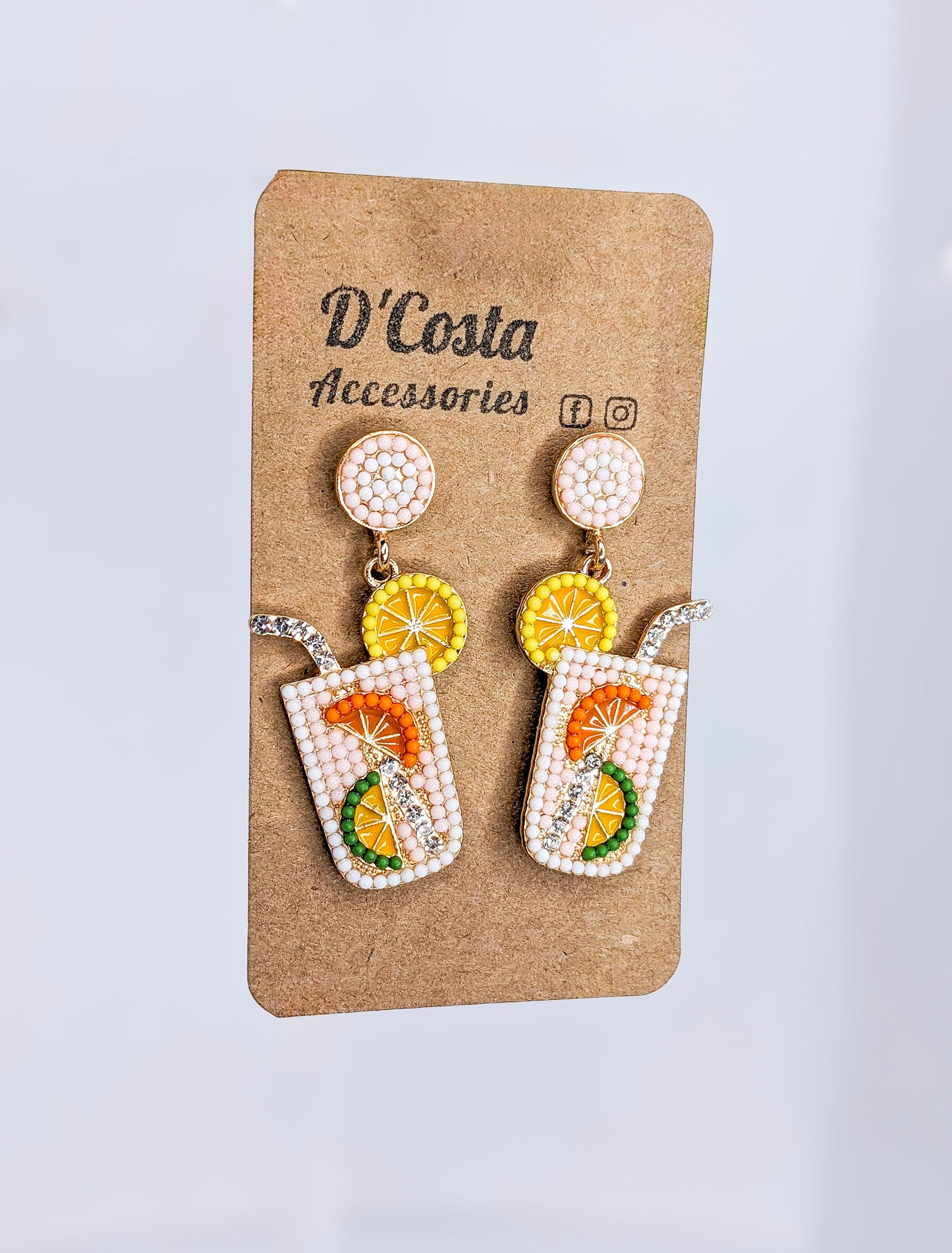 Summer Cocktail Earrings