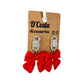 Christmas Bow Earrings