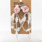 Romantic Rose Drop Earrings