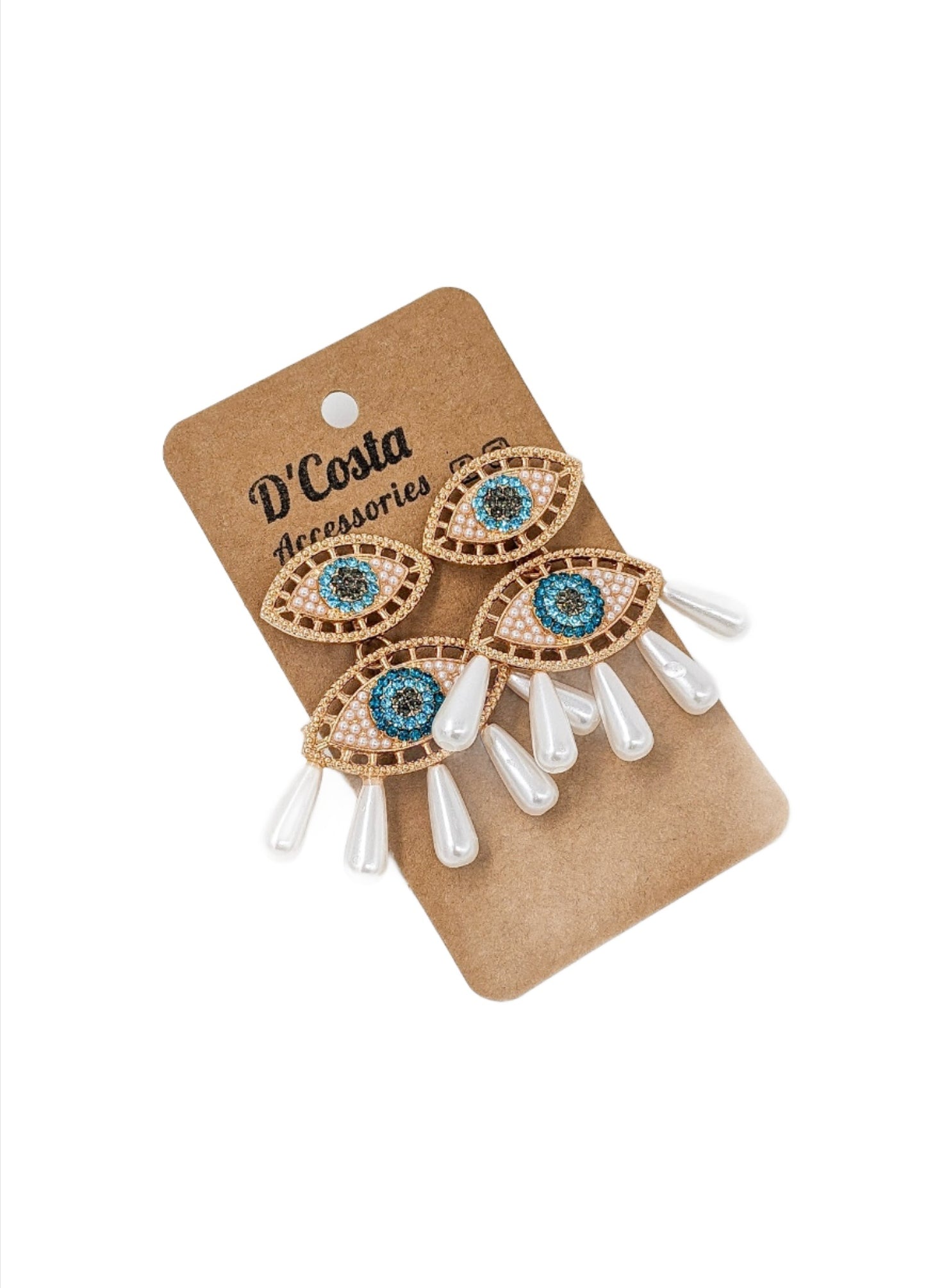 Evil Eye Statement Earrings