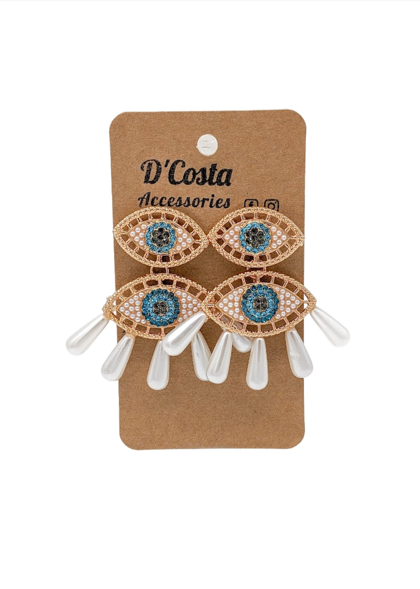 Evil Eye Statement Earrings