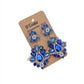 Royal Blue Chandelier Earrings