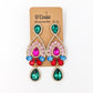 Jewel Drop Chandelier Earrings