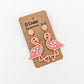 Pink Flamingo Earrings