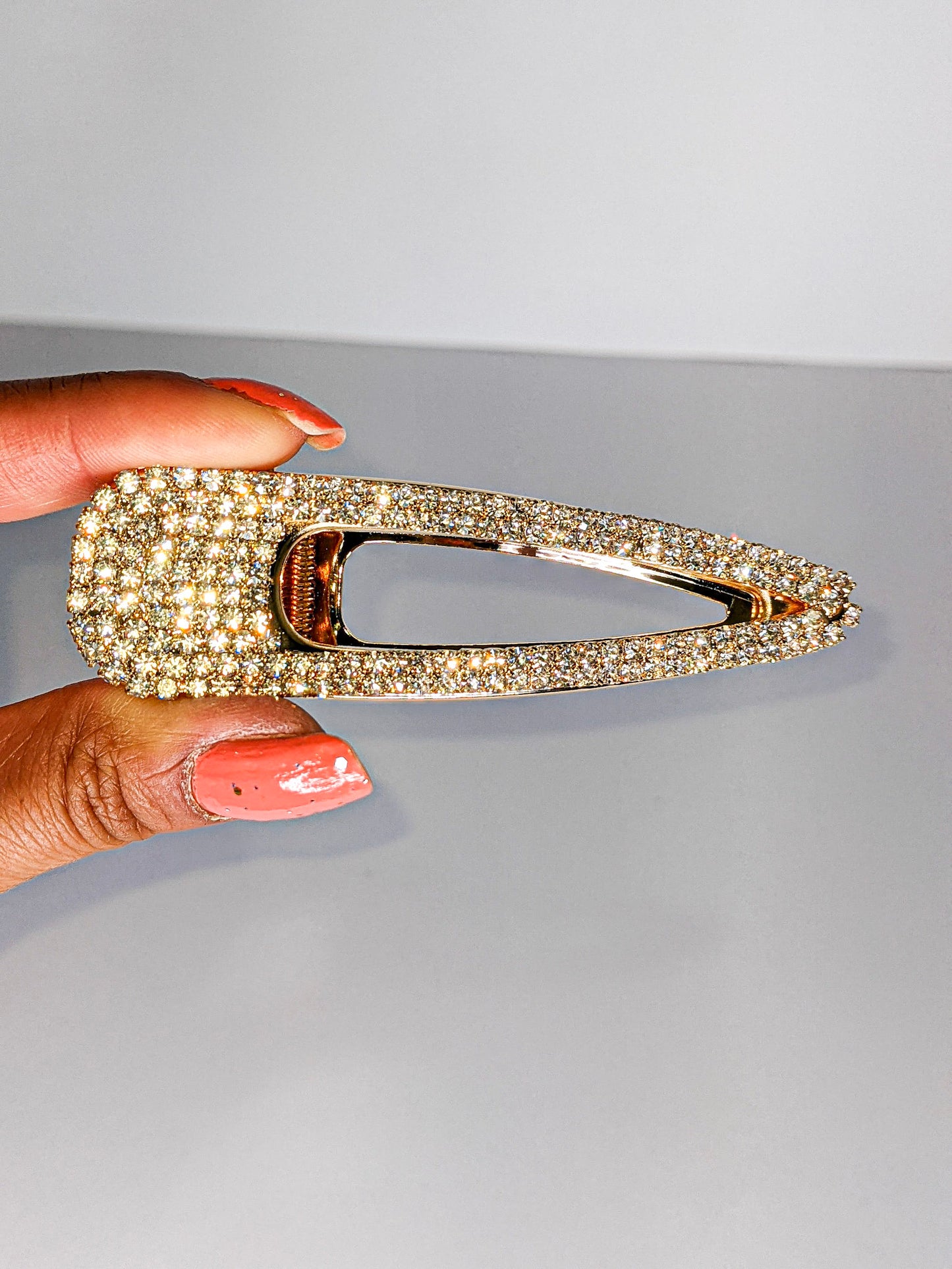 Sparkling diamante hair slide