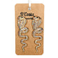 Rhinestone Cobra Earrings