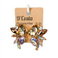 Navette Diamante Cluster Earrings