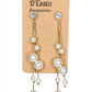 Tassel Pearl Drop Earrings